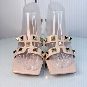 “Call It Spring” Pink High Heel Sandals. 
Reg$62 Now$23 Size 9
